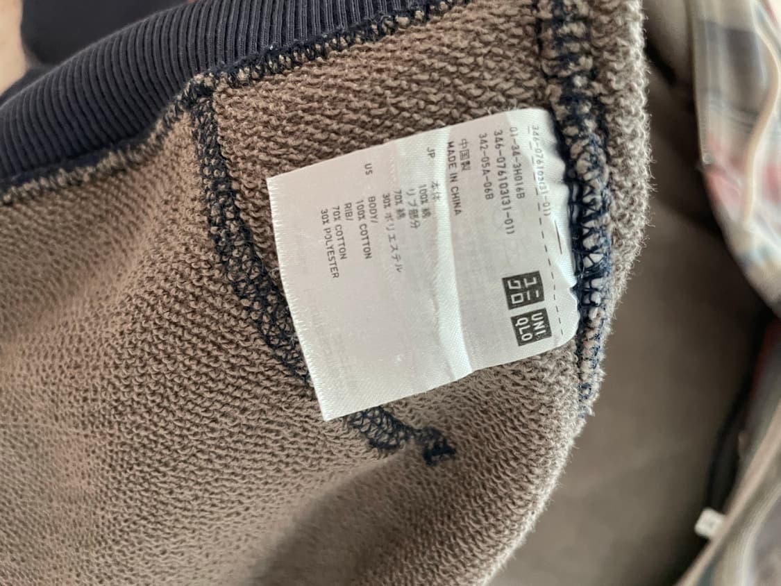 유니클로 빈티지 후드집업 상품이미지6