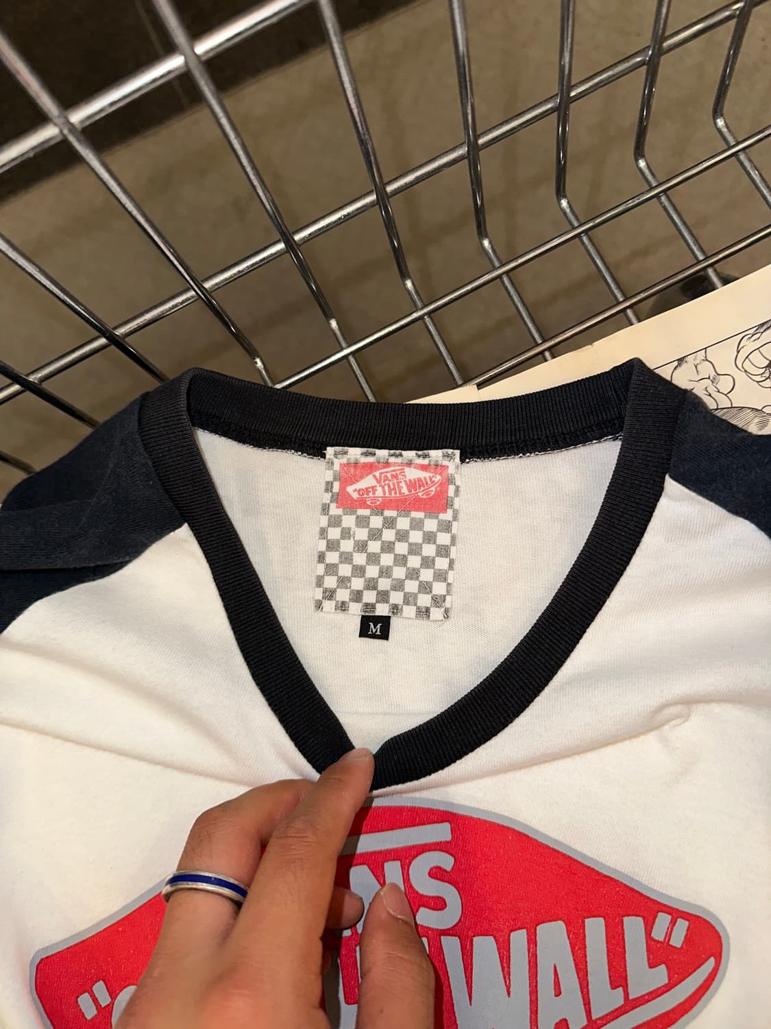 Vans raglan logo print 3-quarter sleeve 상품이미지7