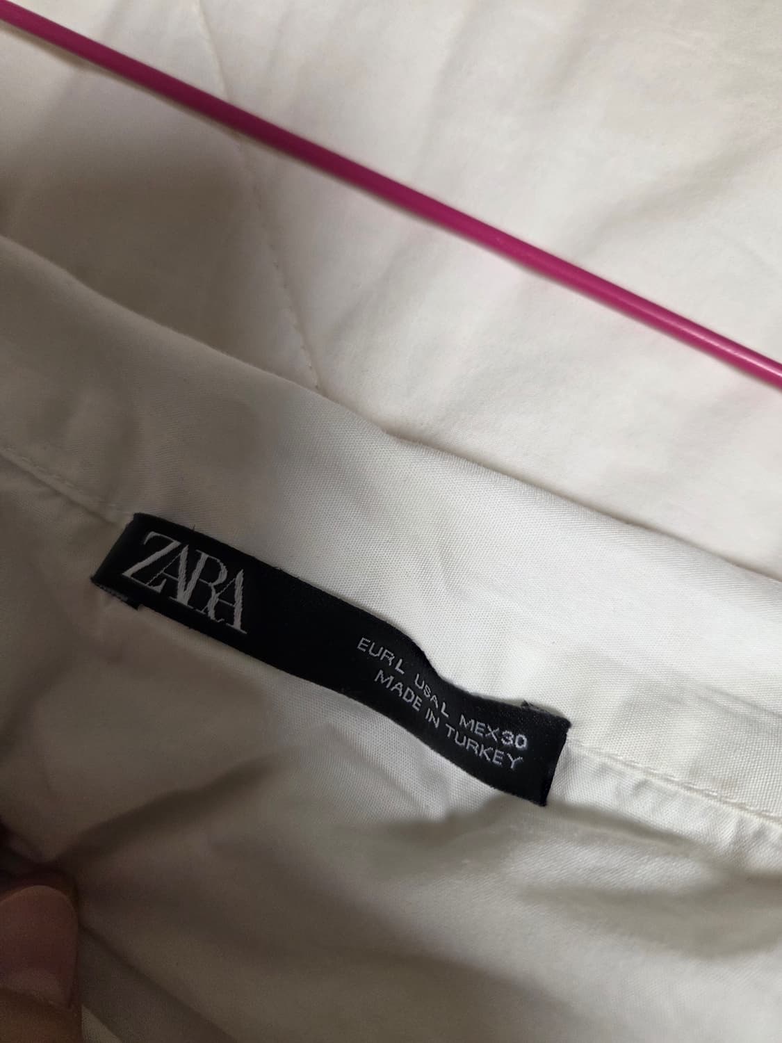 자라 오프숄더티 L 상품이미지3