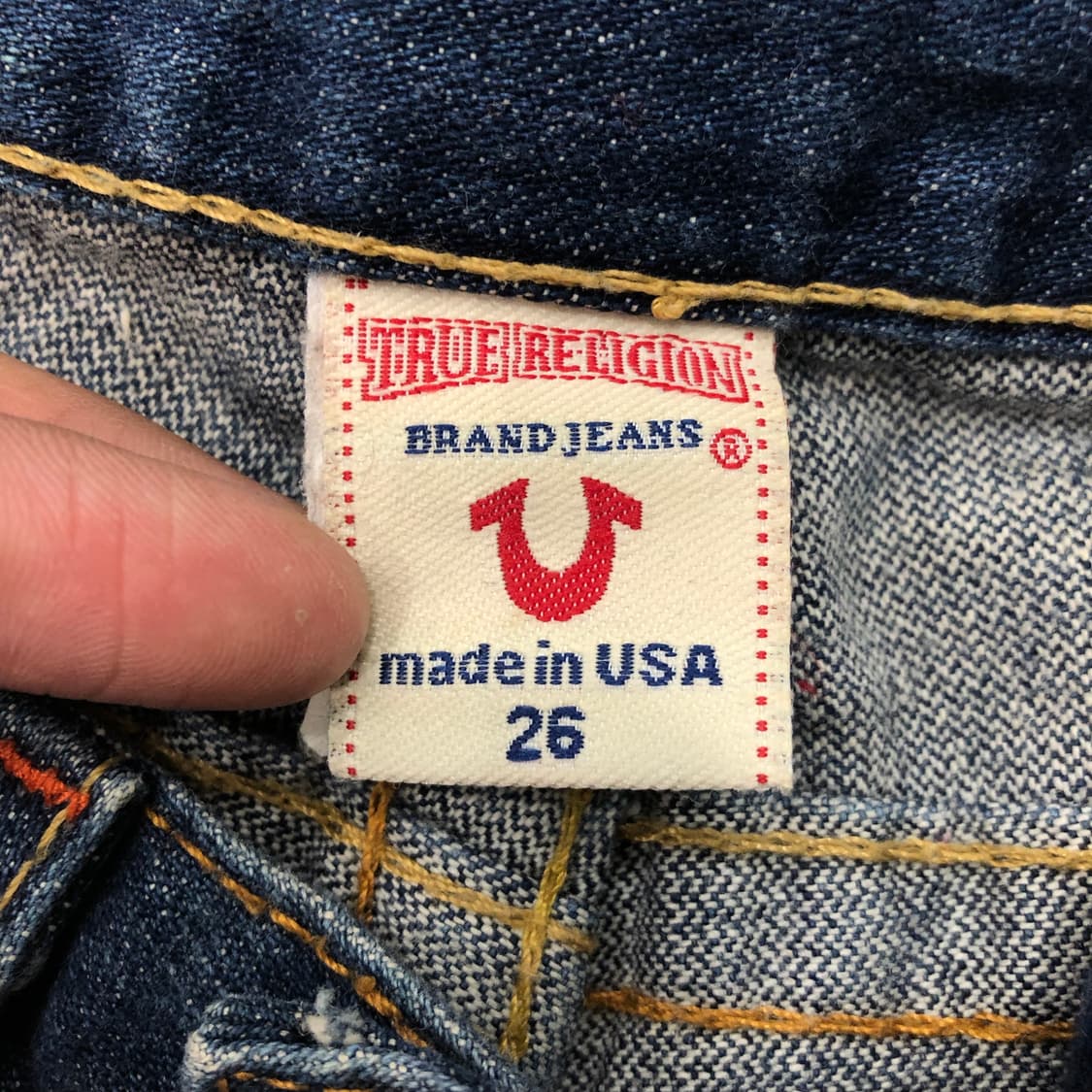 26 트루릴리전 조이 부츠컷 데님 팬츠 상품이미지4