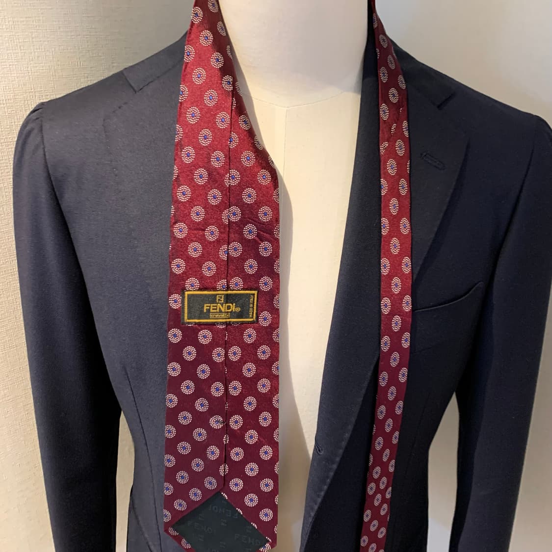펜디(FENDI) 명품넥타이 A+등급 8.9cm 상품이미지2