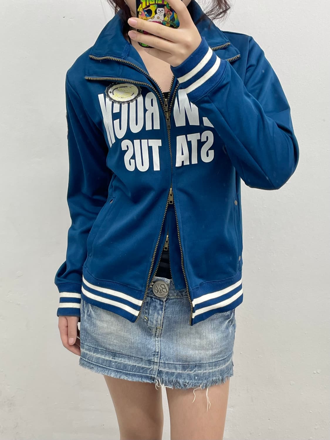 투웨이 디테일 레이어드 트랙집업 상품이미지3