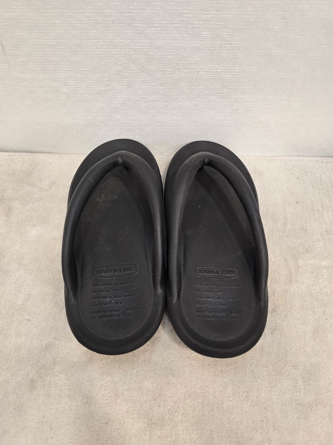 토앤토 제로비티 스포츠 쪼리 블랙 M(240~250) 상품이미지4