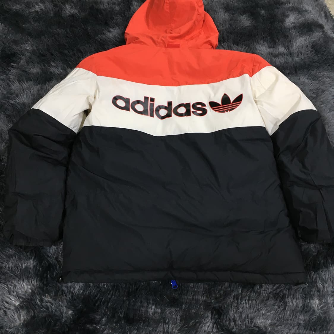 투티/0301 ADIDAS 리버시블 컬러블록 패딩 배색 올드스쿨 상품이미지8