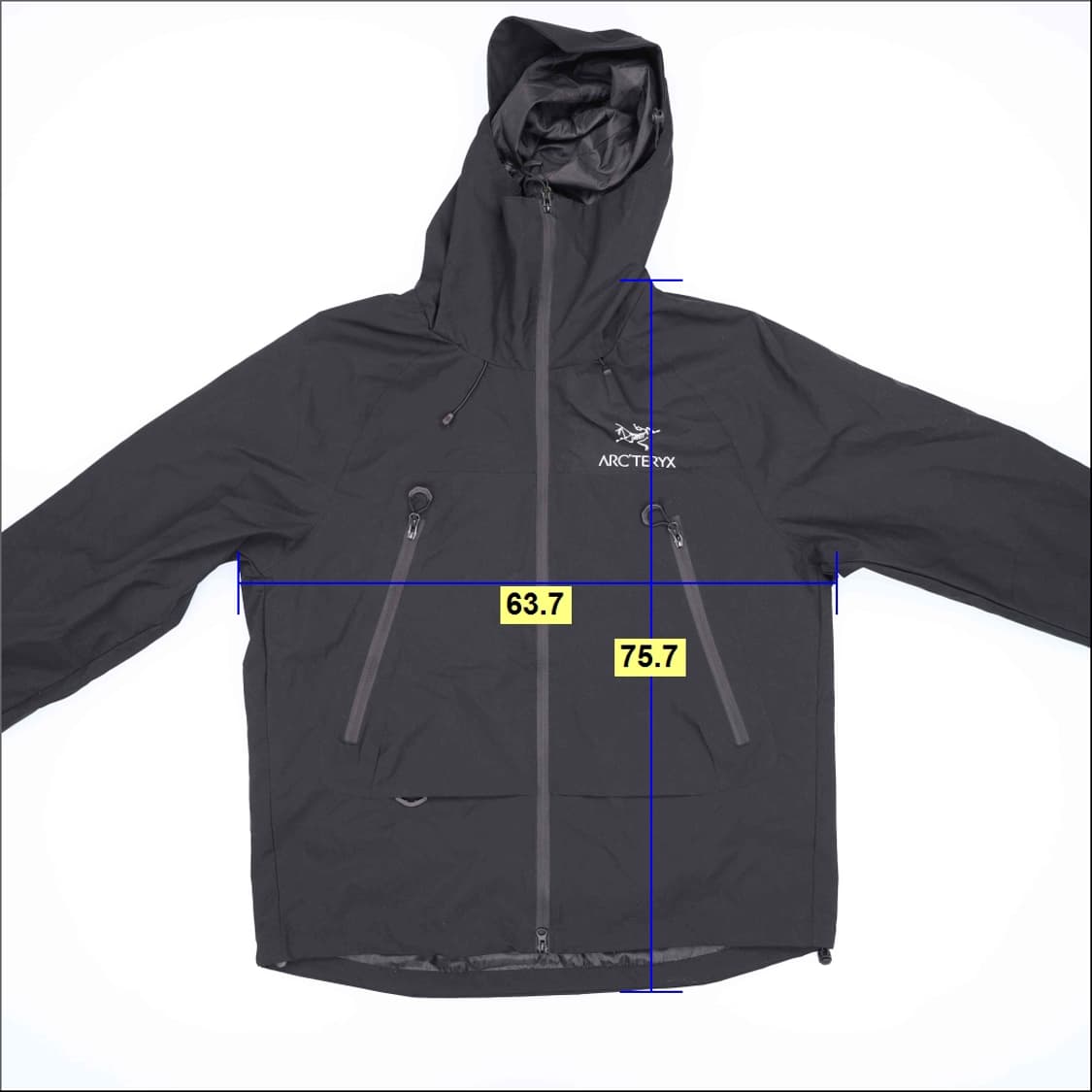 실측확인 빈티지 로고 바람막이 0428H 상품이미지6