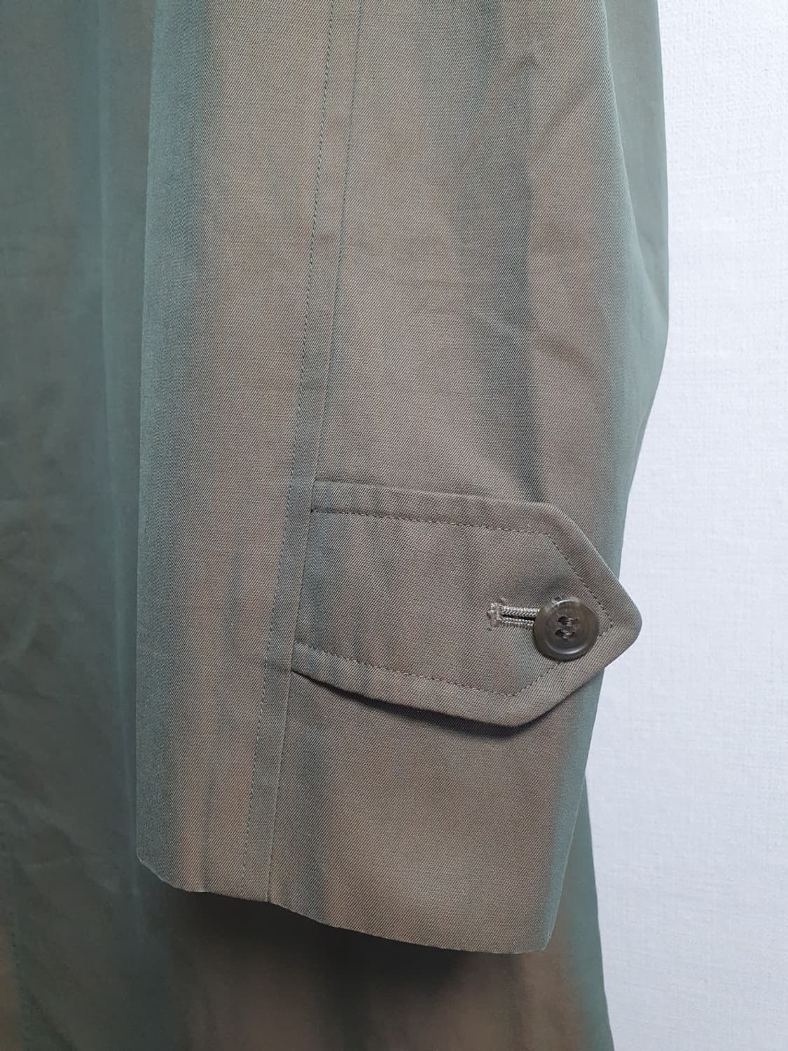 버버리 재팬라이선스 빈티지 발마칸 코트 올리브 브라운 / 100 상품이미지4