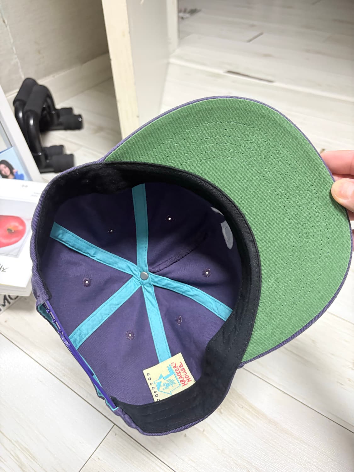 크래커하우스 아뜰리에 캡 퍼플 판매합니다 상품이미지2