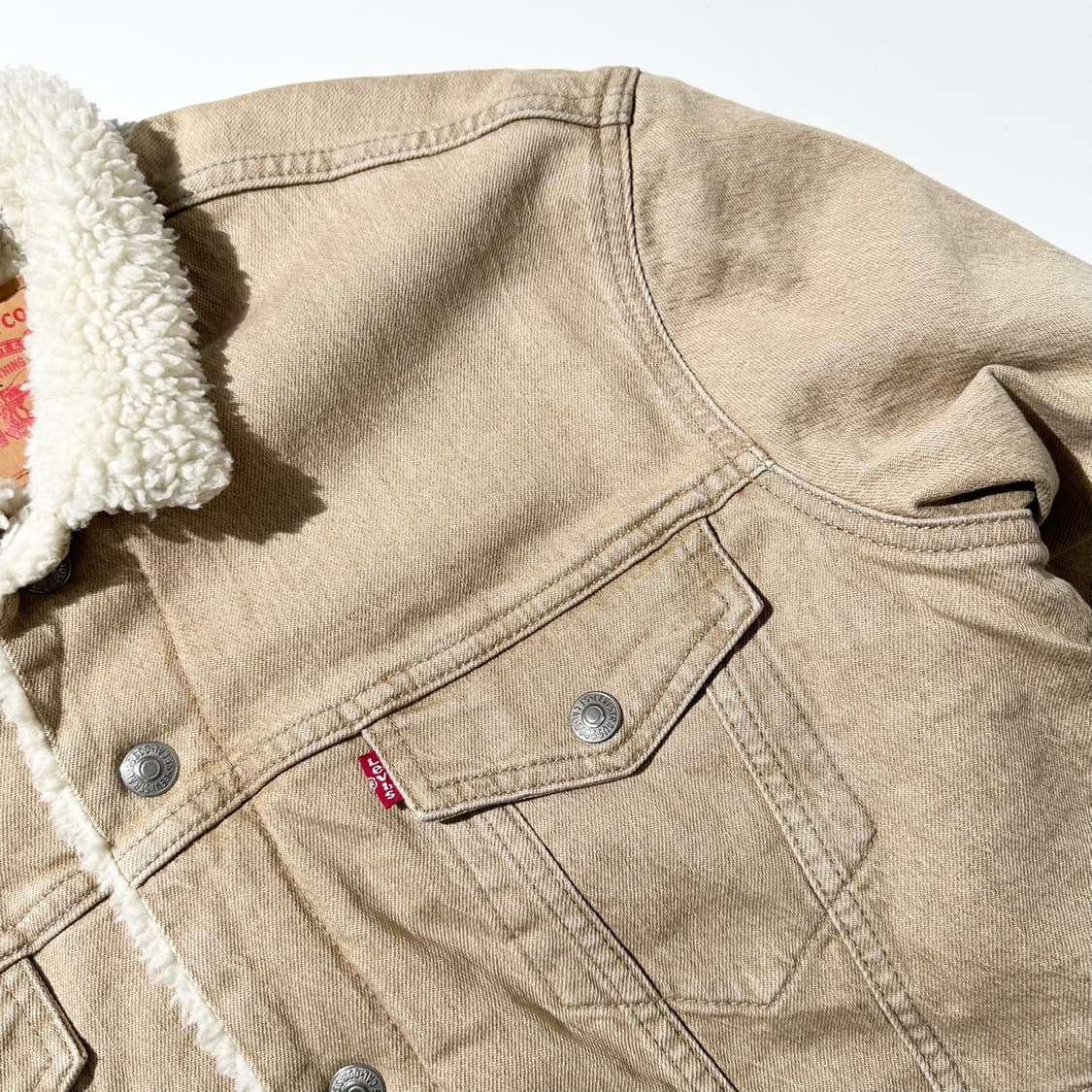 리바이스 쉐르파 데님 트러커 자켓 상품이미지5