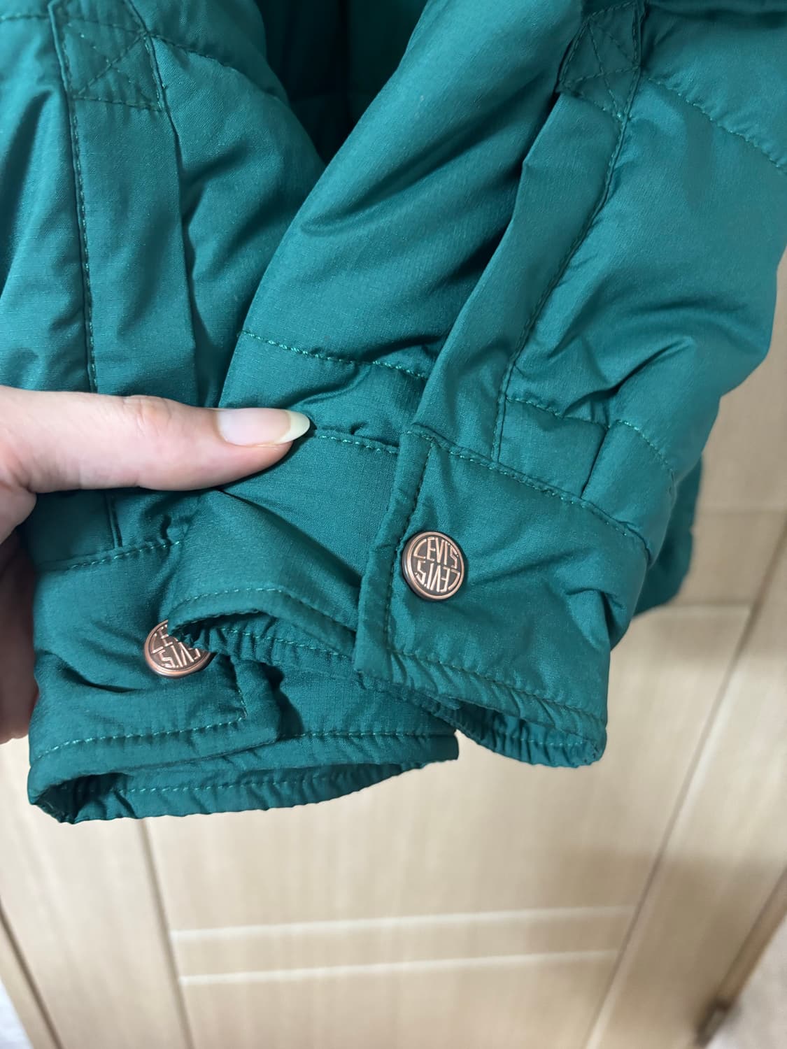 리바이스 그린 자켓 코듀로이 배색 상품이미지7