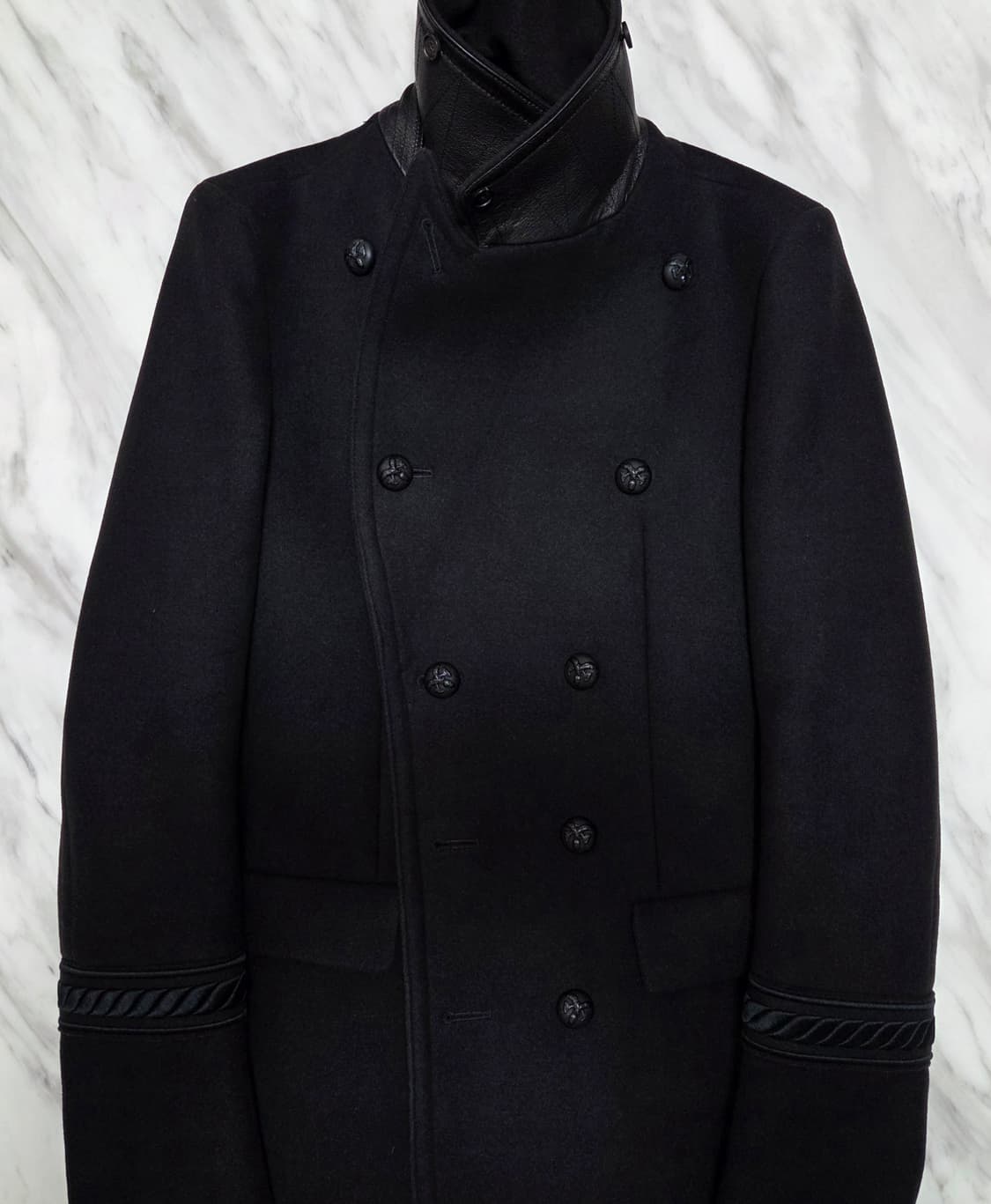 시스템옴므 울 케시미어 더블 브레스트 코트  상품이미지3