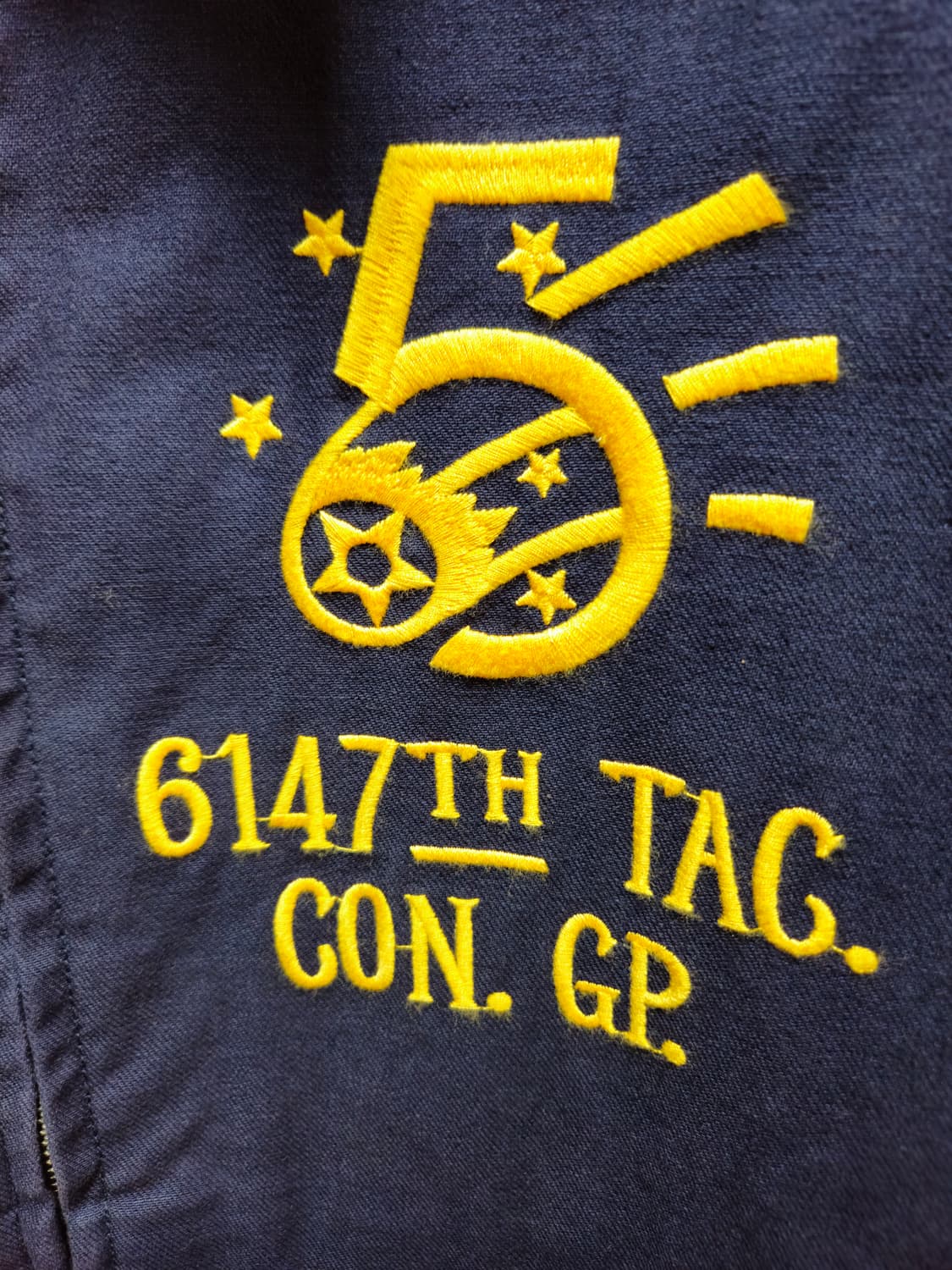 브론슨 논스탁 한국전쟁 6147 전술항공통제단 모스키토 클럽 자켓 XL 상품이미지3