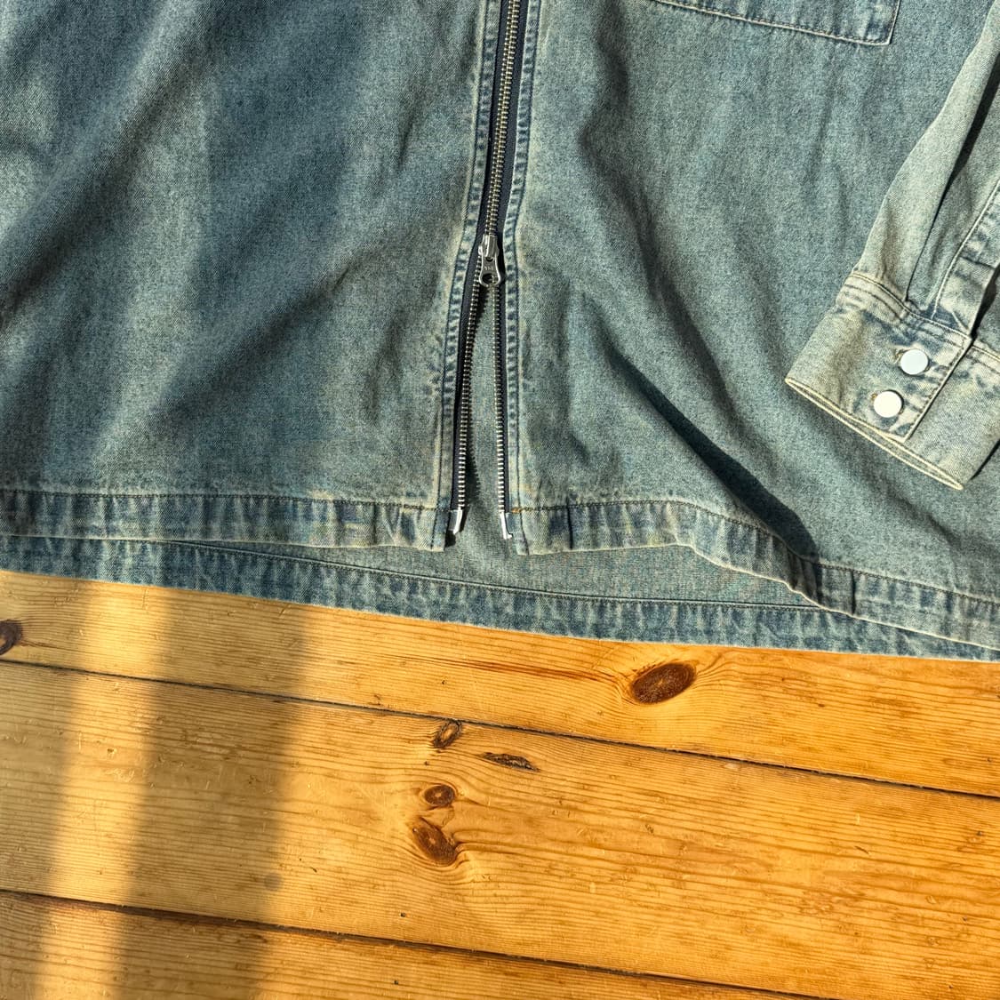 레이지블루 데님집업 상품이미지4