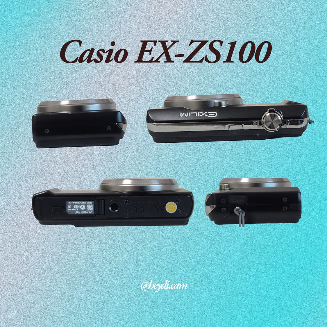 소장디카) 카시오 EX-ZS100 블랙 (Casio EX-ZS100) 상품이미지3
