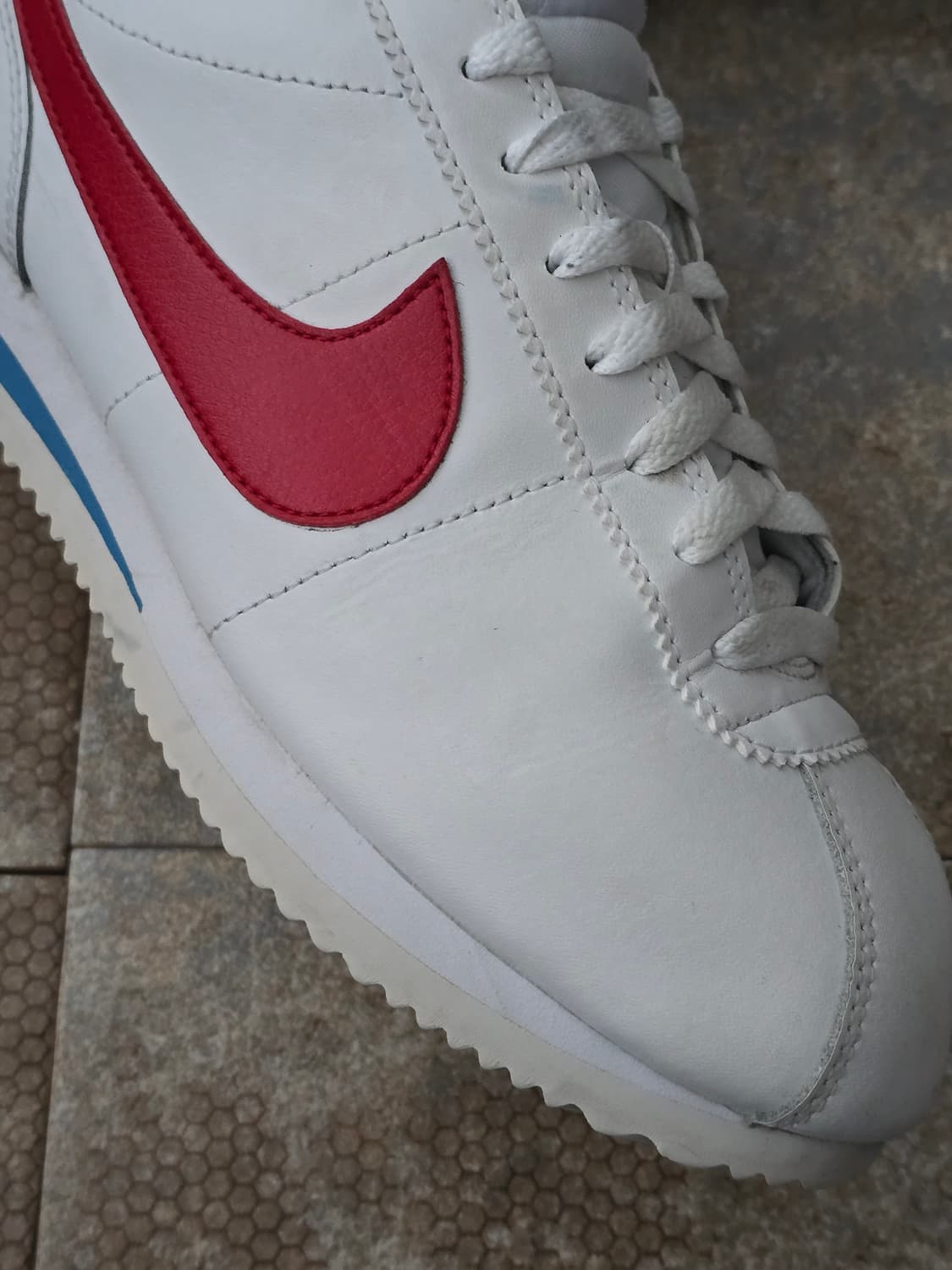 (265)나이키 코르테즈 레더 바시티 레드 상품이미지8