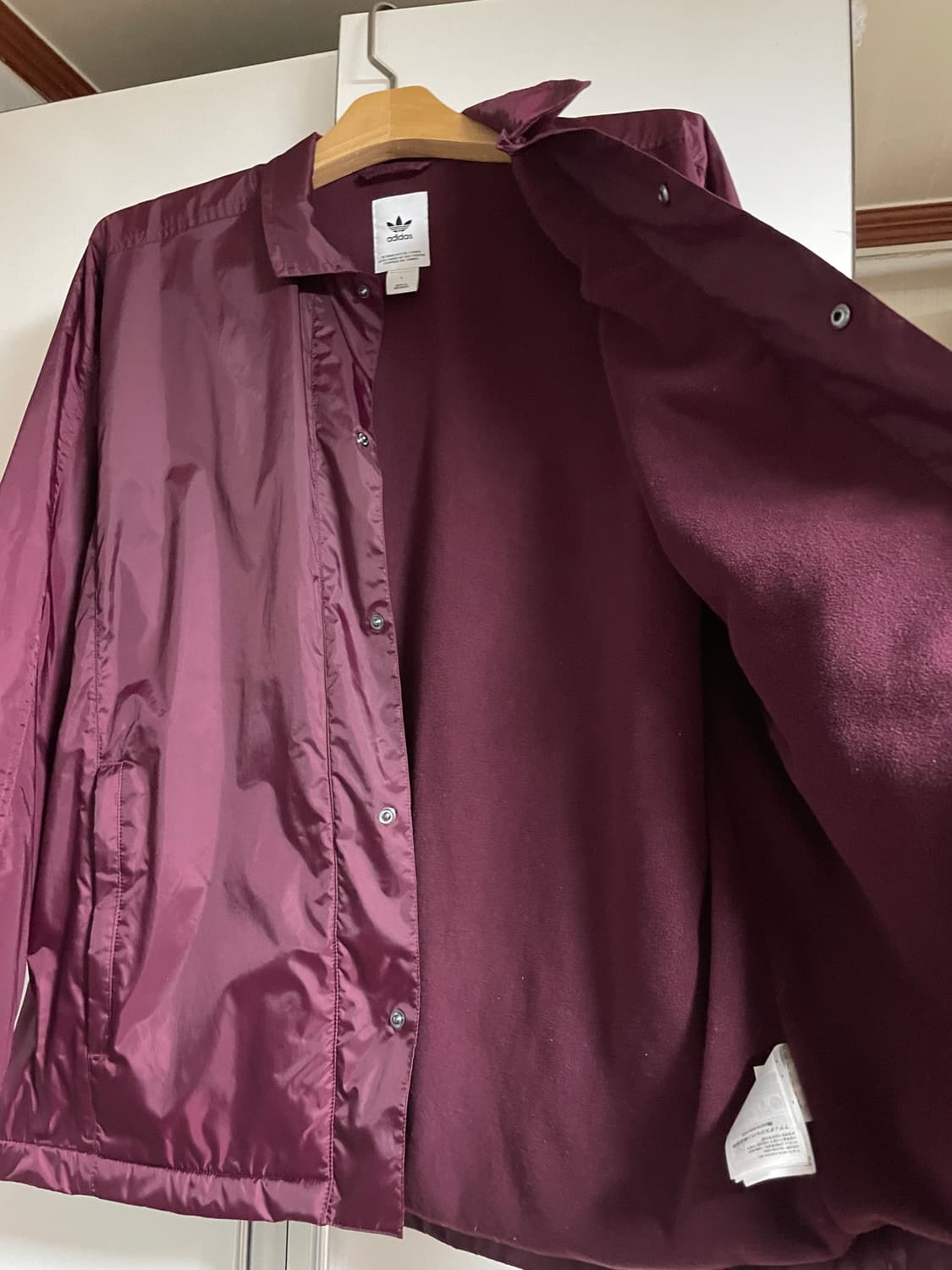 아디다스 코치 자켓 안감 기모 상품이미지3