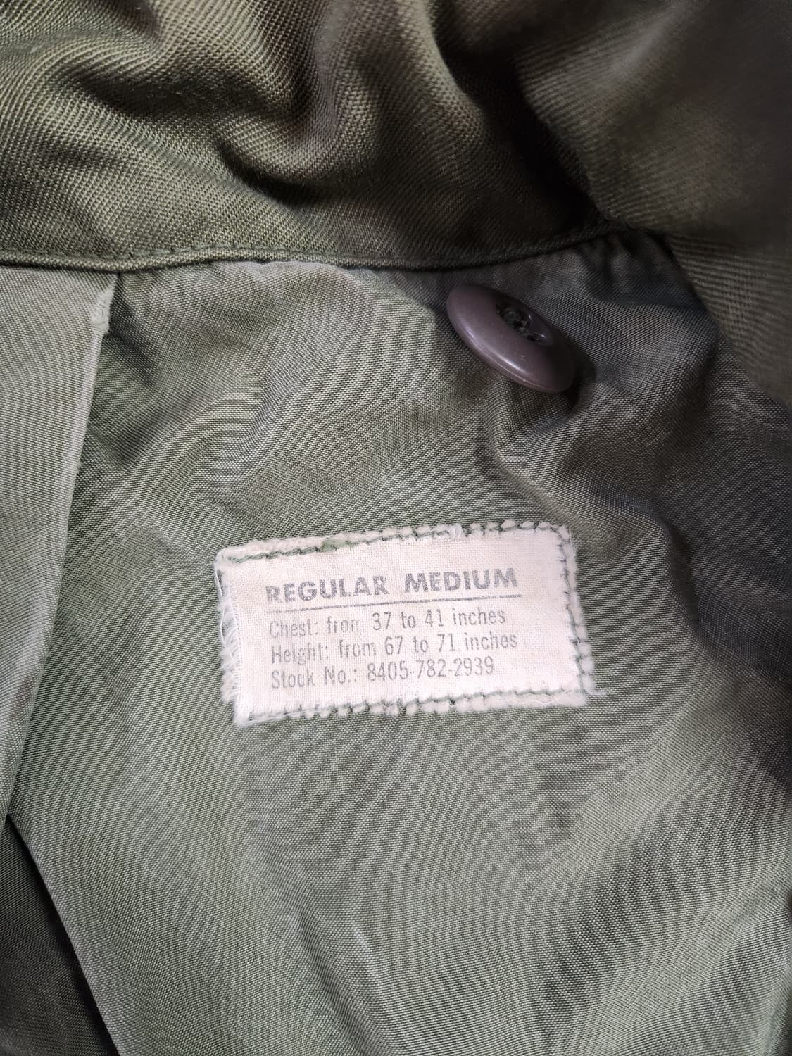 m65 필드자켓 [1세대] 미디움 레귤러 상품이미지9