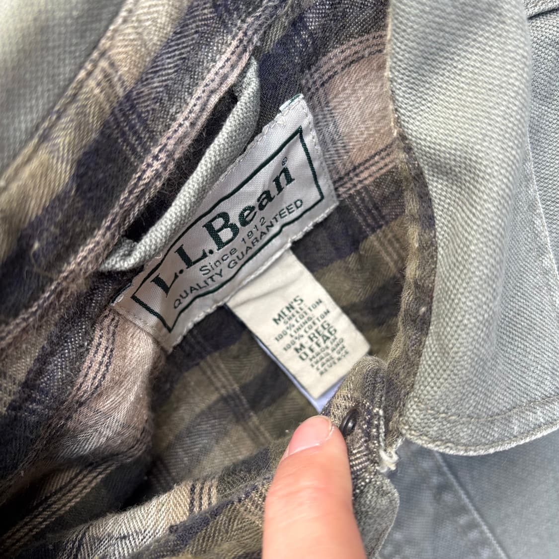 올드 엘엘빈 헤비코튼 셔츠 상품이미지3