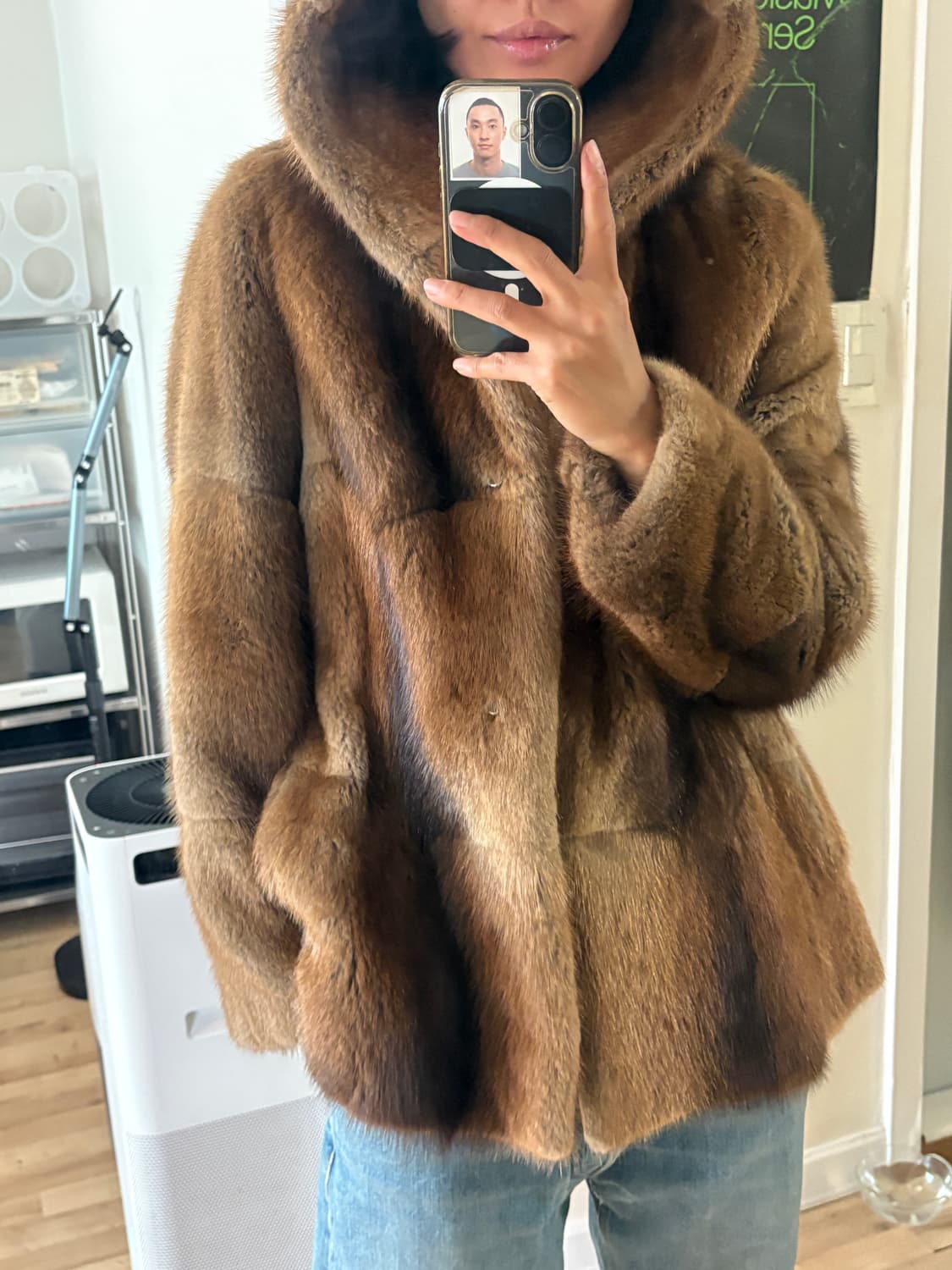 머스카렛 모피 퍼자켓 상품이미지6