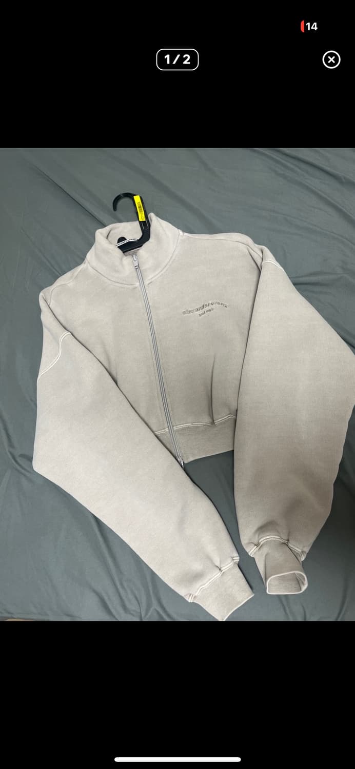 알렉산더왕 크롭 집업 상품이미지1