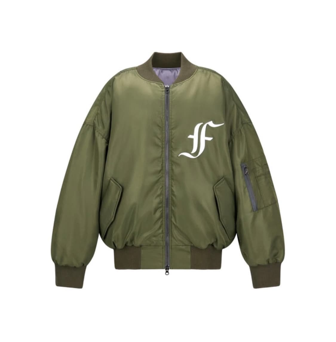 샵페어리 봄버 카키 상품이미지2