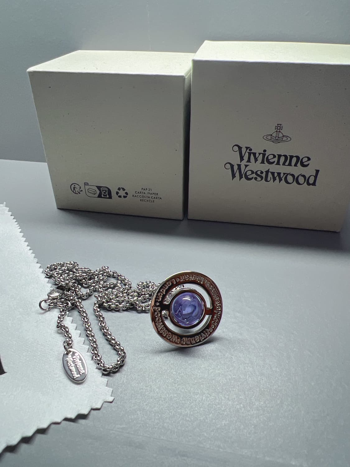 비비안웨스트우드 orb목걸이 상품이미지4