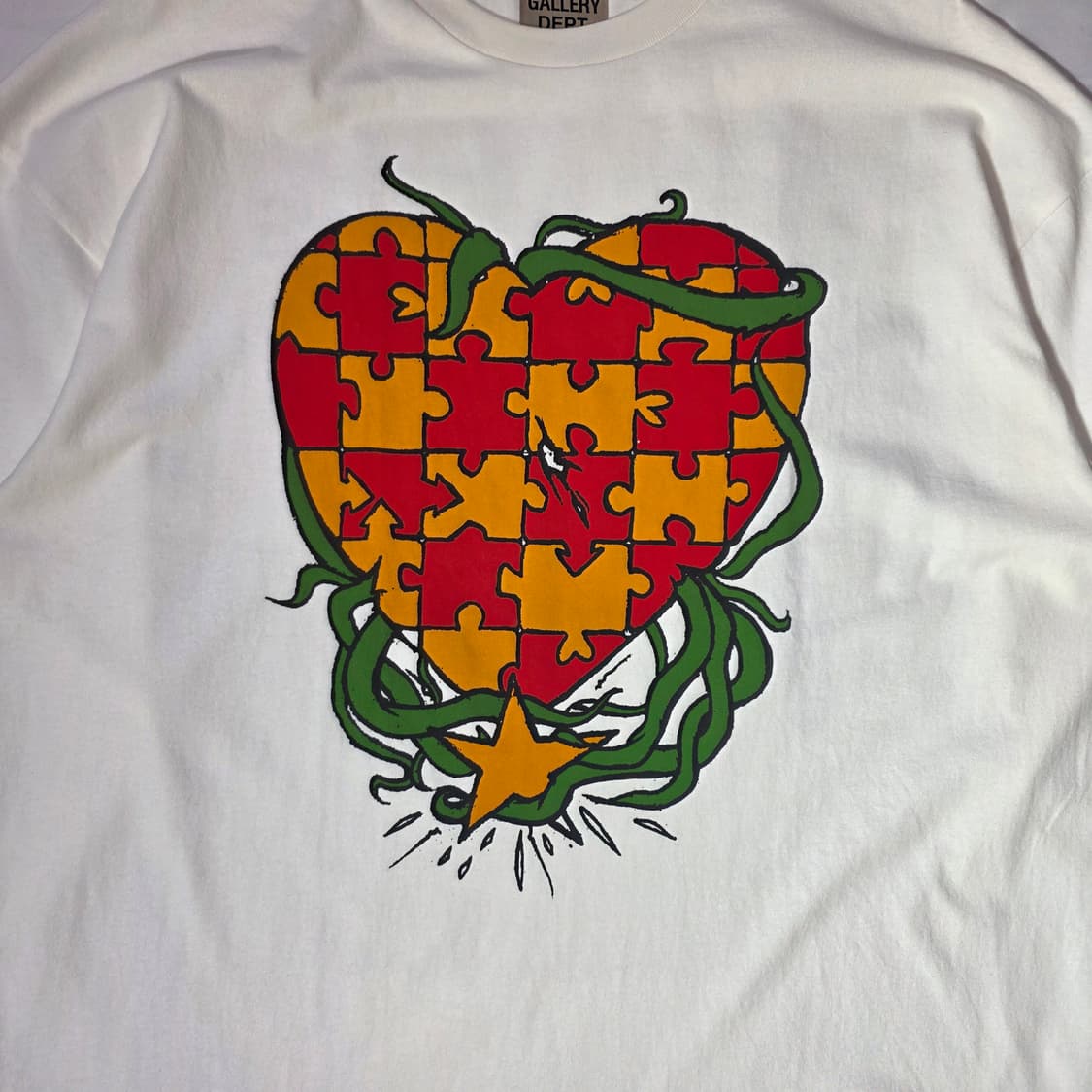 [2XL]갤러리디파트먼트 Puzzle Heart 롱슬리브 상품이미지4