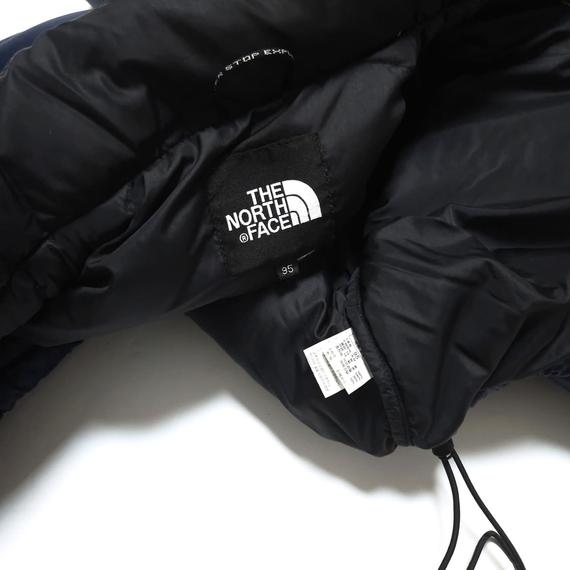 노스페이스 700 눕시 구스다운 패딩 자켓 네이비 상품이미지6