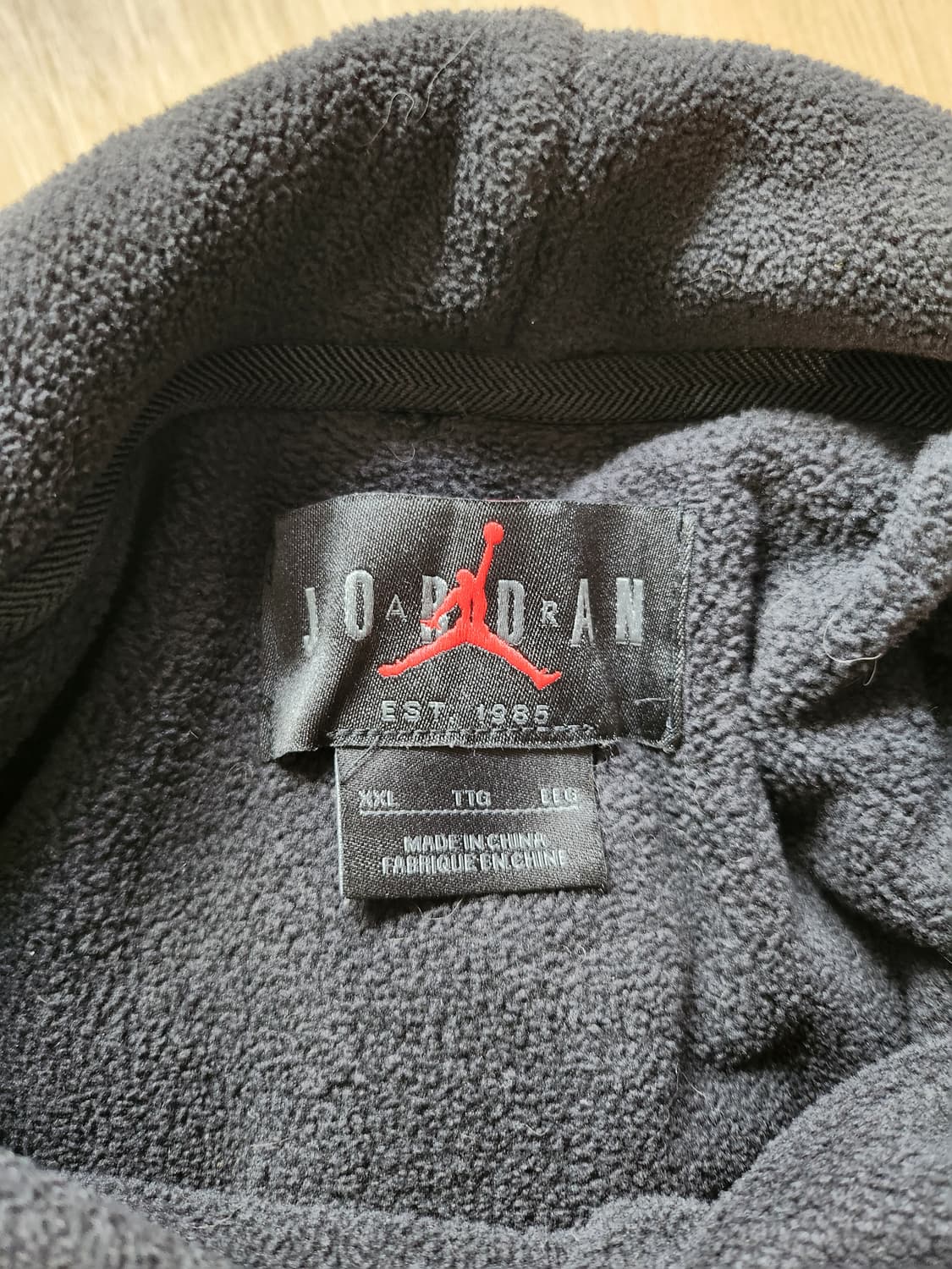 에어조던 플리스 후드티(XXL 상품이미지9
