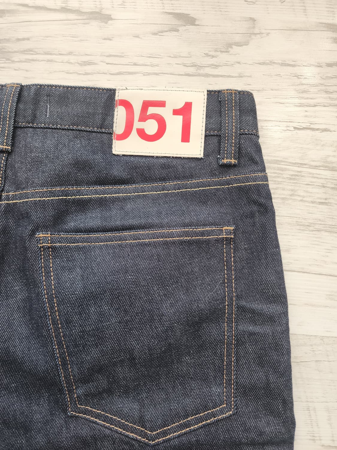 PLAC 플랙 051 데님 팬츠 32사이즈 진청 남자 스트레이트 청바지 상품이미지9