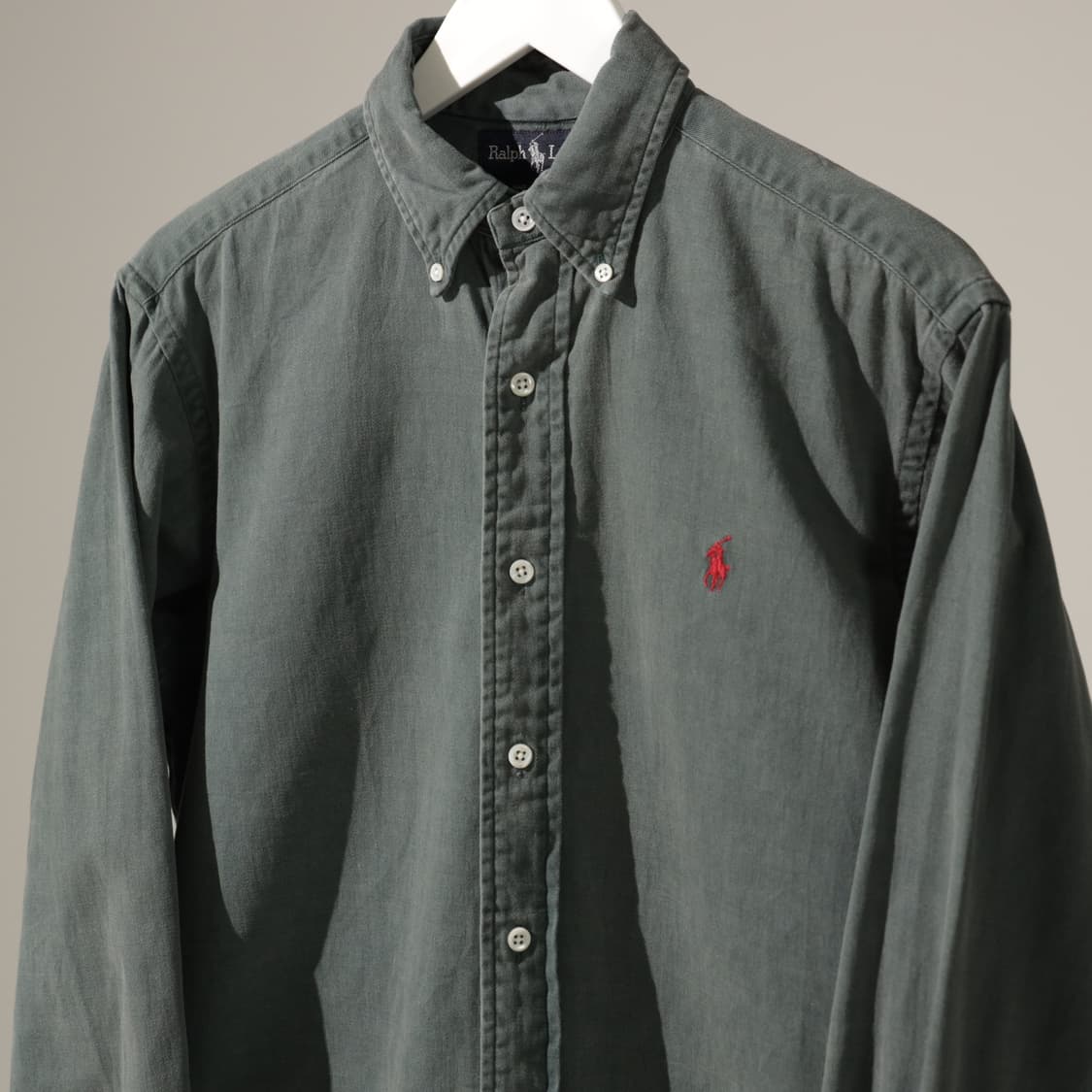 80's USA MADE 폴로 랄프로렌 버튼 다운 셔츠 상품이미지3
