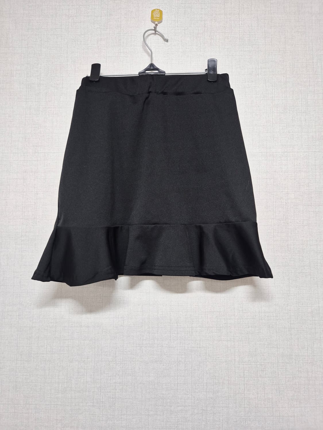 블랙 플레어 미니스커트 상품이미지2