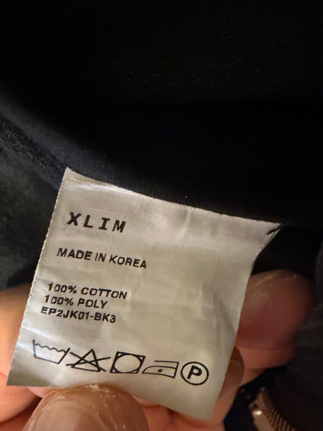 xlim ep2 01 jacket black 상품이미지4