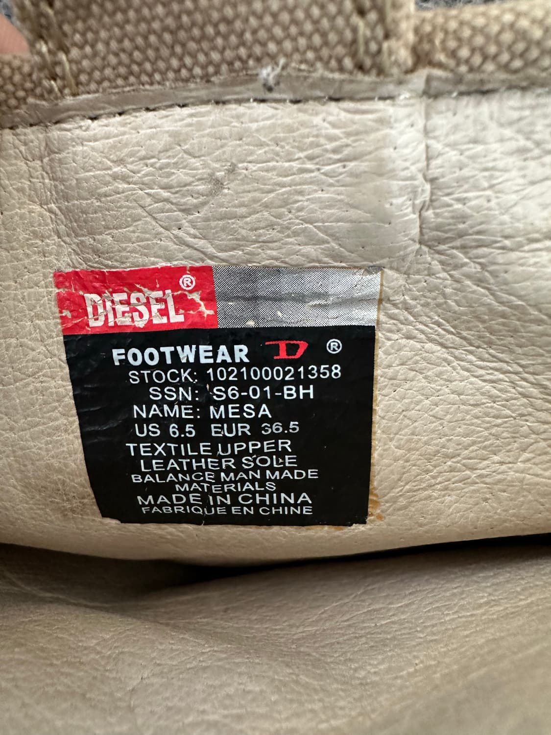 Diesel 디젤 웨스턴 롱부츠 상품이미지7