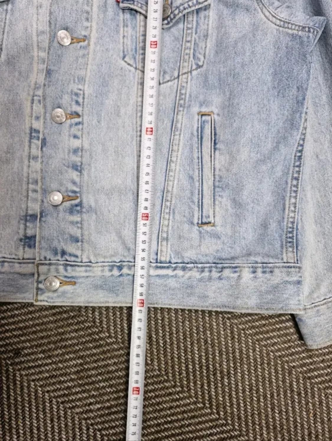 리바이스 프리미엄 트러커 데님자켓 M (워터리스) / 상태최상급 상품이미지8