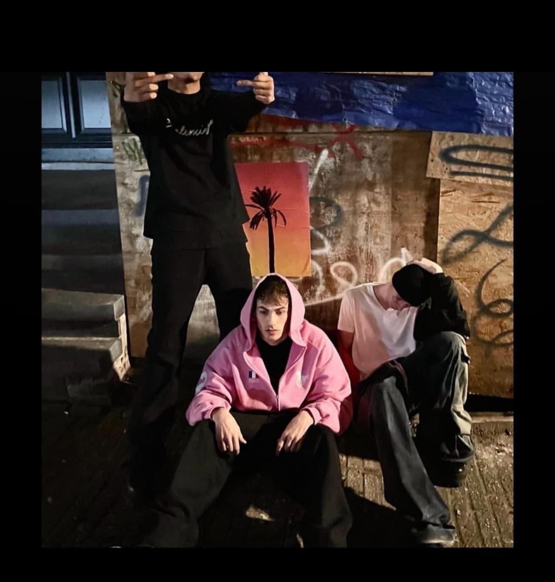 발렌시아가 폴로 핑크 후드집업 클린버전 상품이미지3