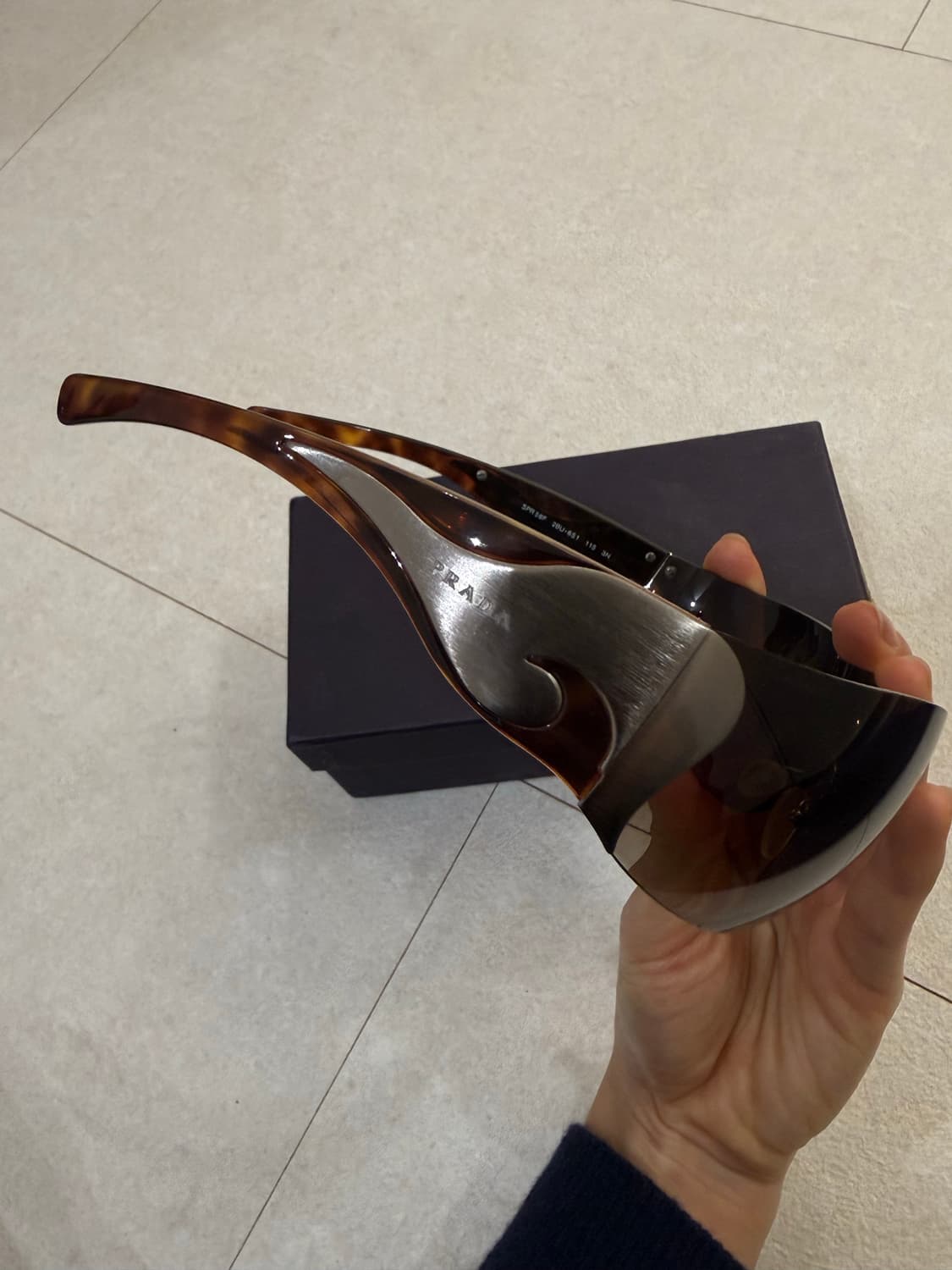 Prada 2004 ss 프라다 아카이브 웨이브 선글라스 상품이미지8