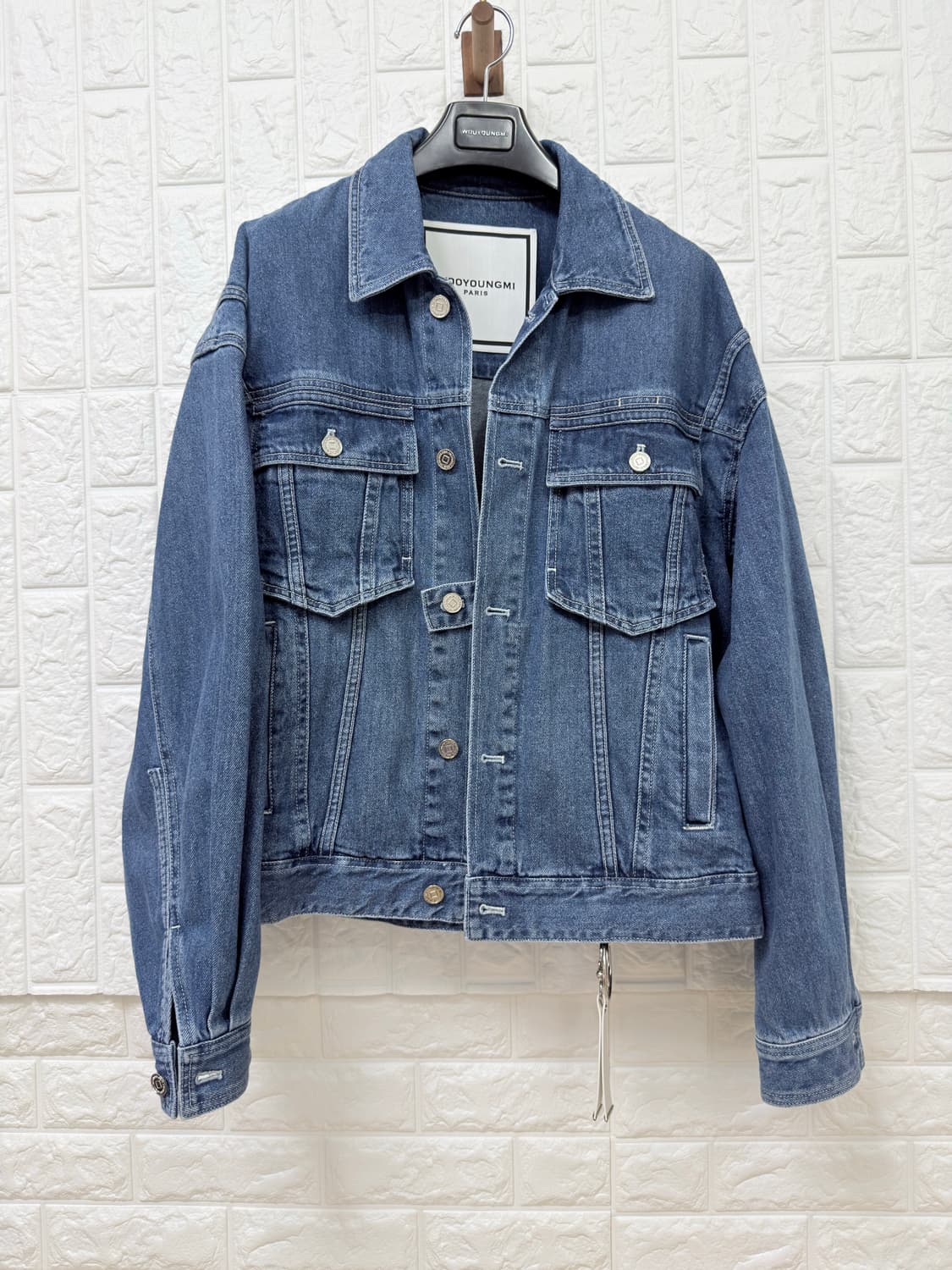 우영미 데님 자켓 블루  (48)8장일괄 구매시 이상품 드립니다 상품이미지1