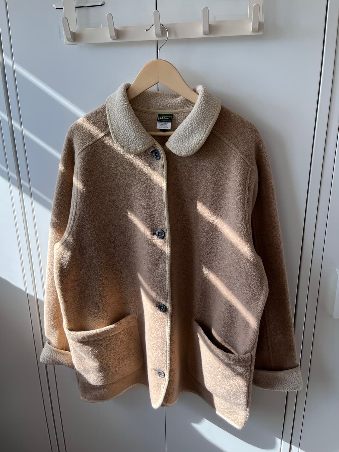 L.L.Bean 엘엘빈 후리스 배색 코트 상품이미지7