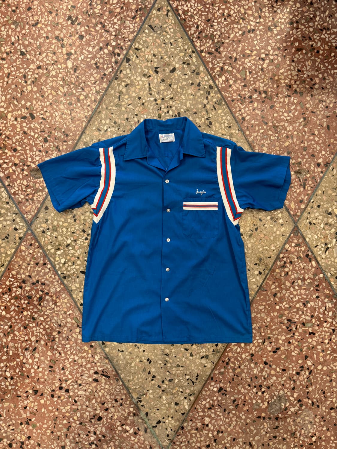 70s Hilton 볼링셔츠 (M) 상품이미지1