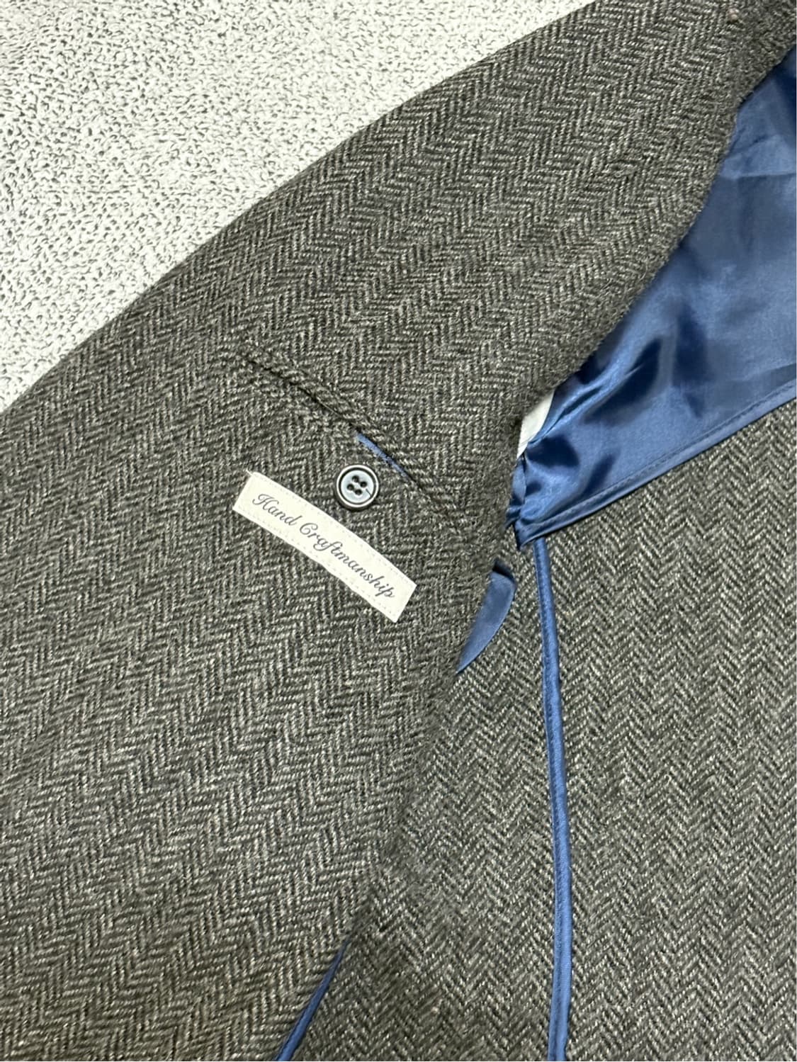 라 카타넬라 울 헤링본 자켓 상품이미지5