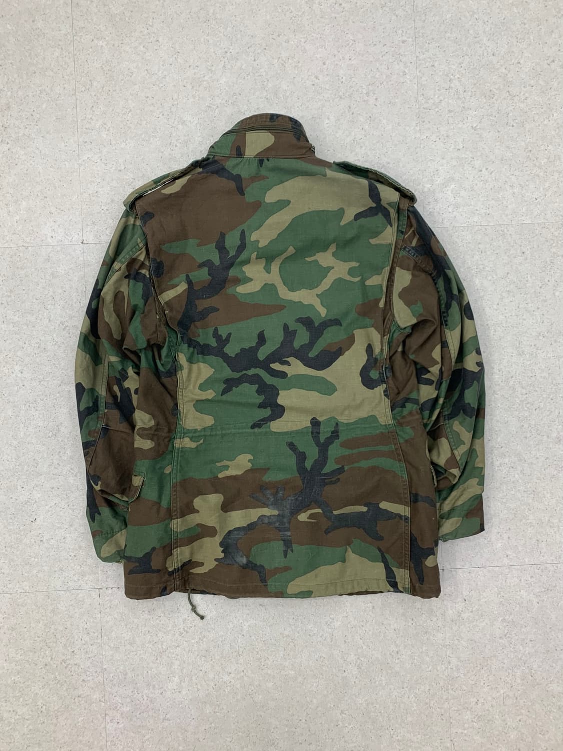 80s 알파 인더스트리 M-65 우드랜드 필드 자켓 상품이미지7