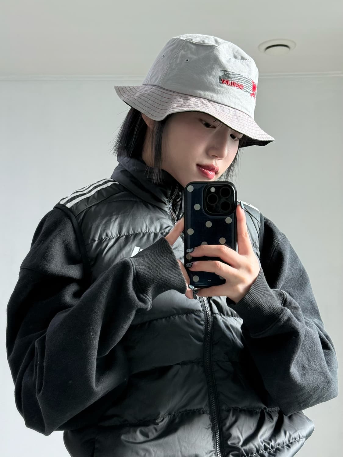 00‘s 오클리 그레이 버킷햇 상품이미지1