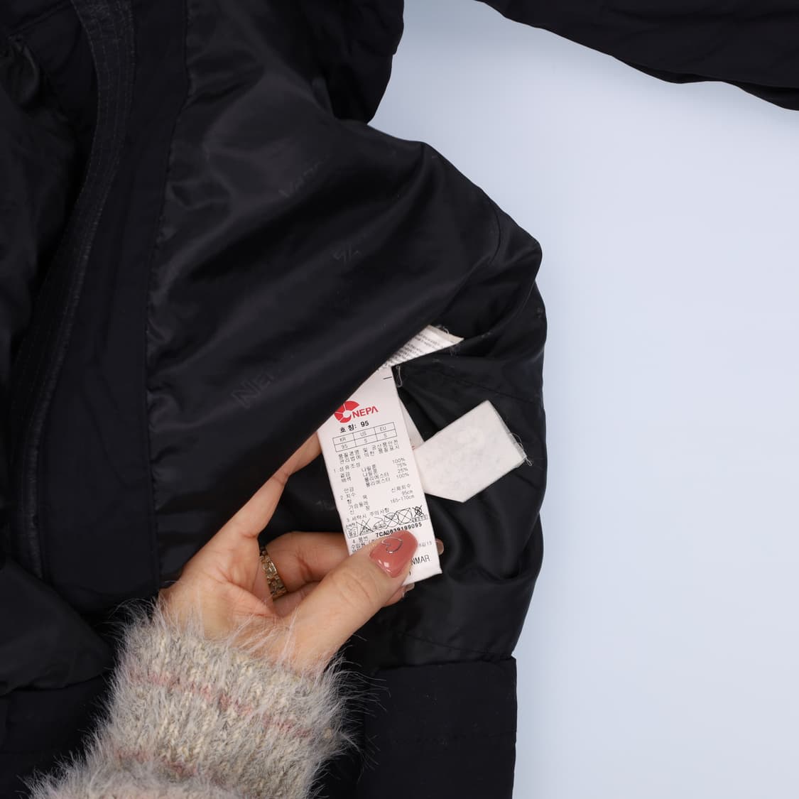 [95] 네파 아웃도어 바람막이 집업 자켓 1222J 상품이미지5