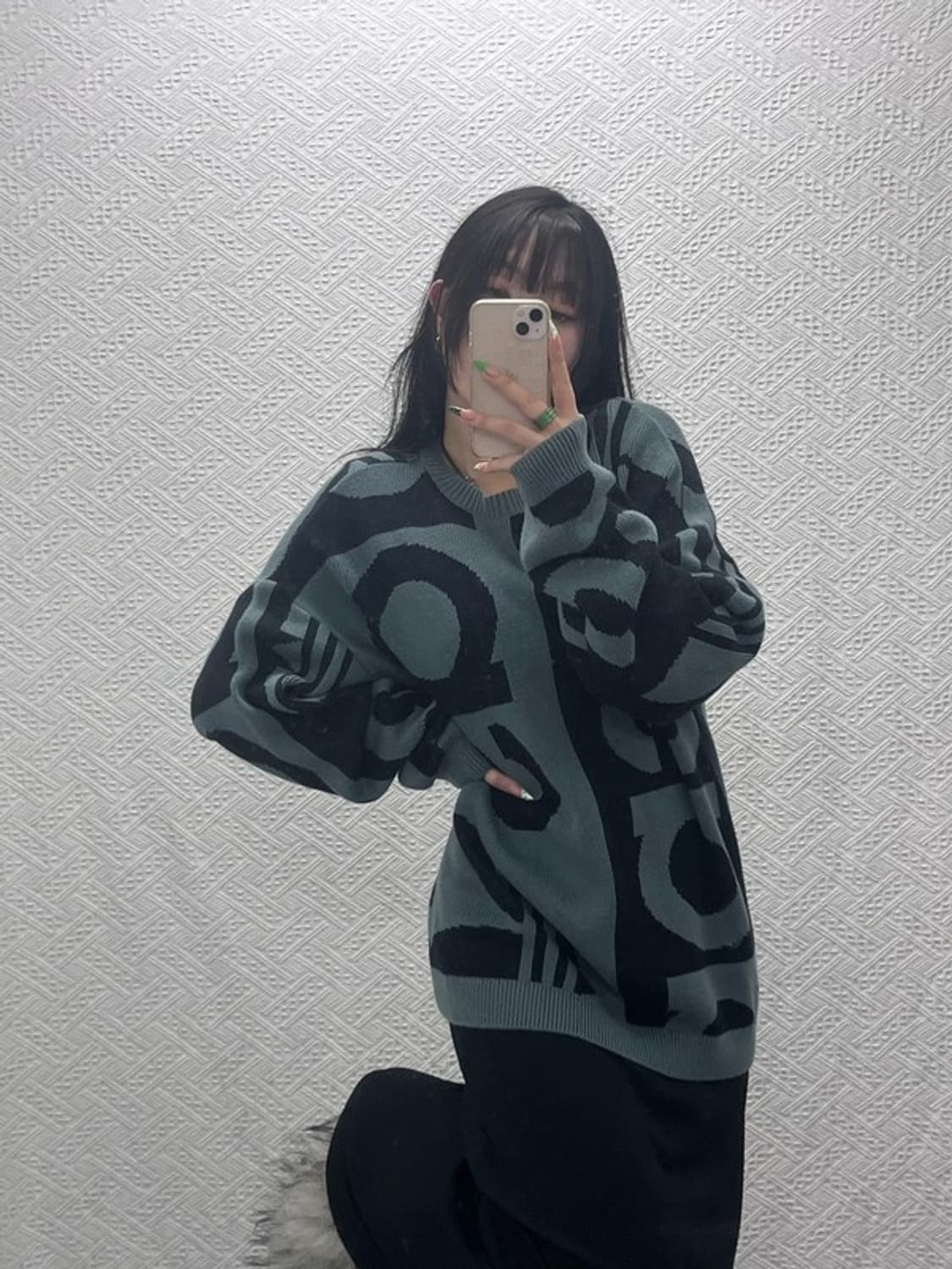 아디다스 오리지널스 스트릿 힙합 로고플레이 니트 L C08880 상품이미지1