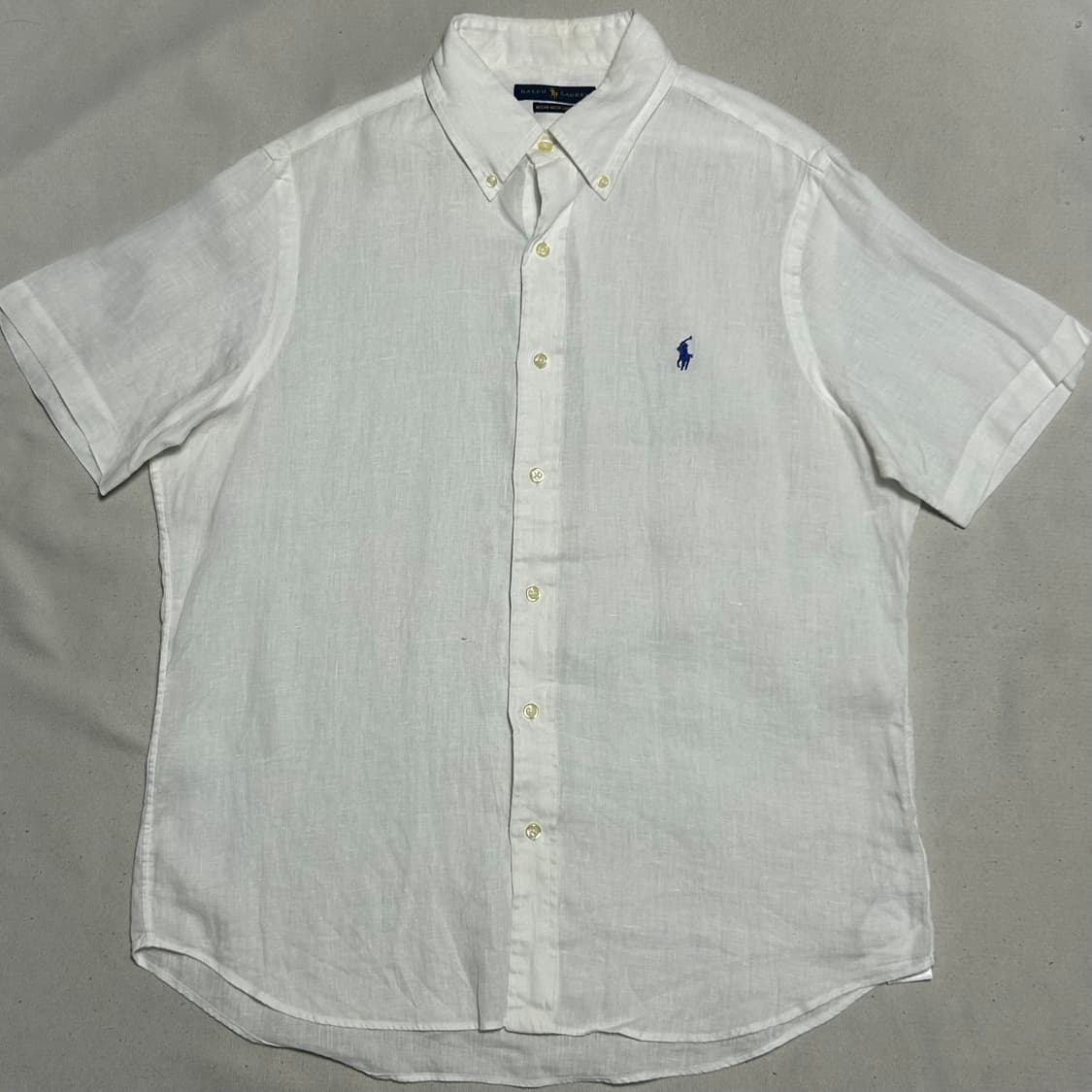 🫶🏻 폴로랄프로렌 White 린넨 반팔 셔츠 🫶🏻 상품이미지1