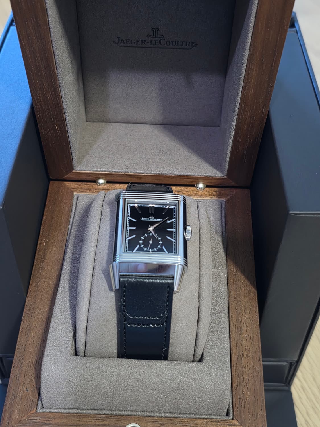 예거 르클트르 리베르소 듀오페이스 블랙/실버 상품이미지1