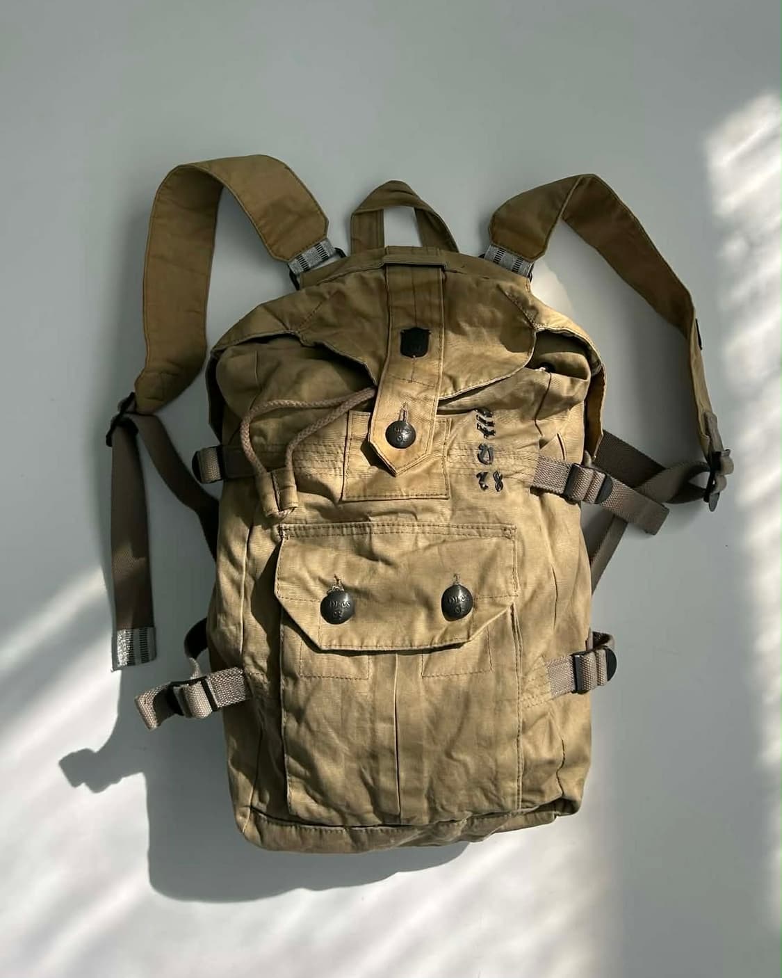 디젤 캔버스 유틸리티 밀리터리 백팩 상품이미지1