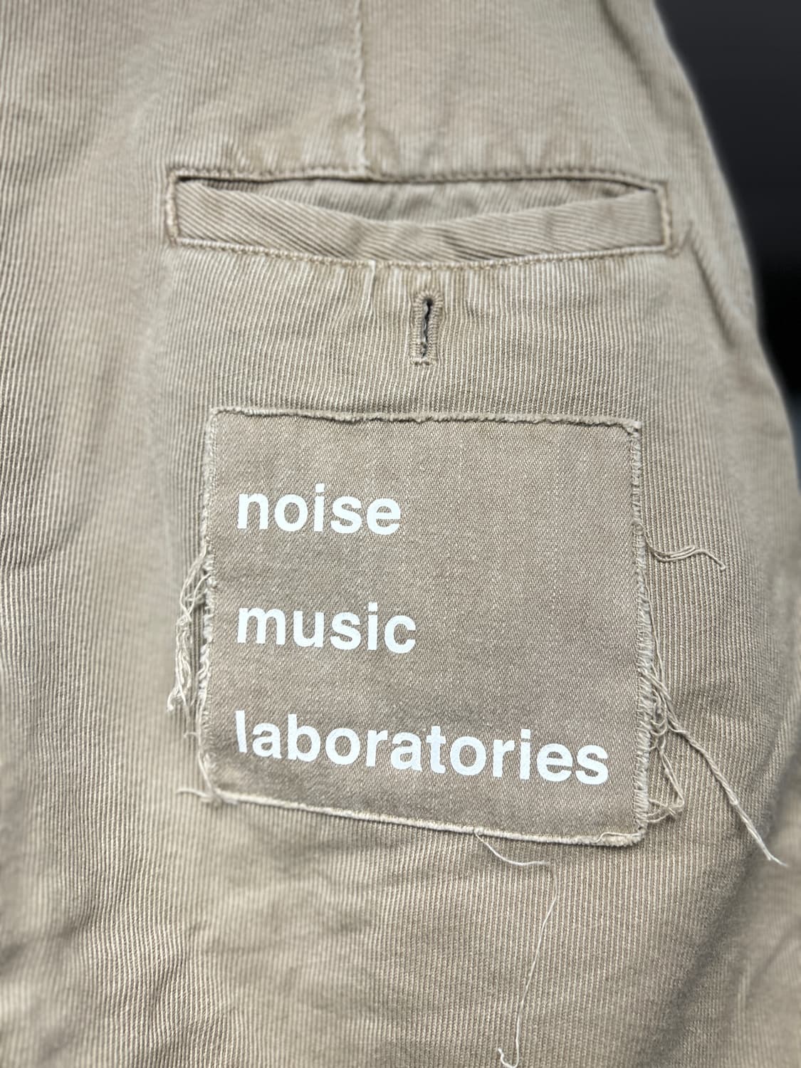 언더커버 noise music laboratories 베이지 쇼츠 2 상품이미지3