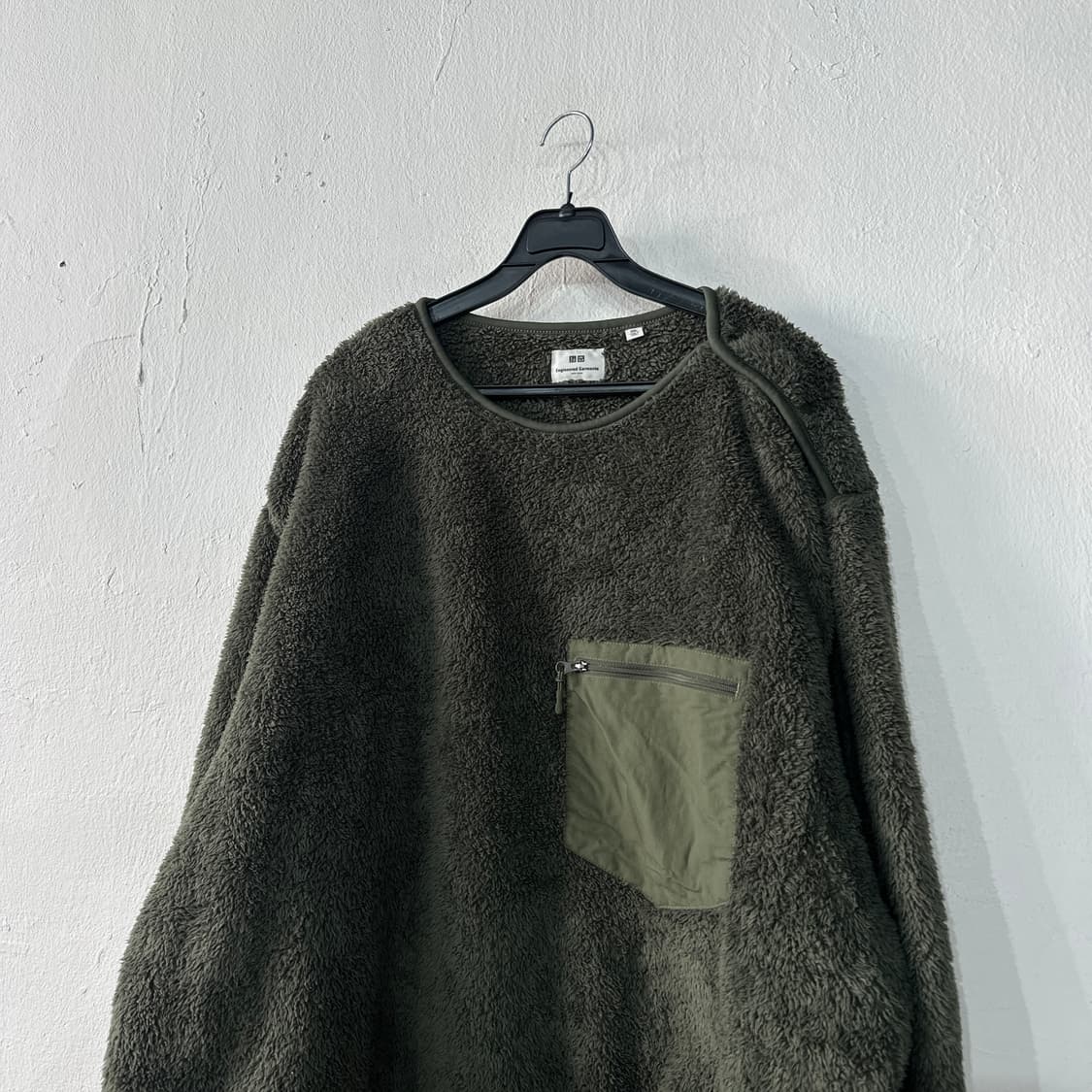 유니클로 엔지니어가먼츠 플리스 맨투맨 3XL 상품이미지2