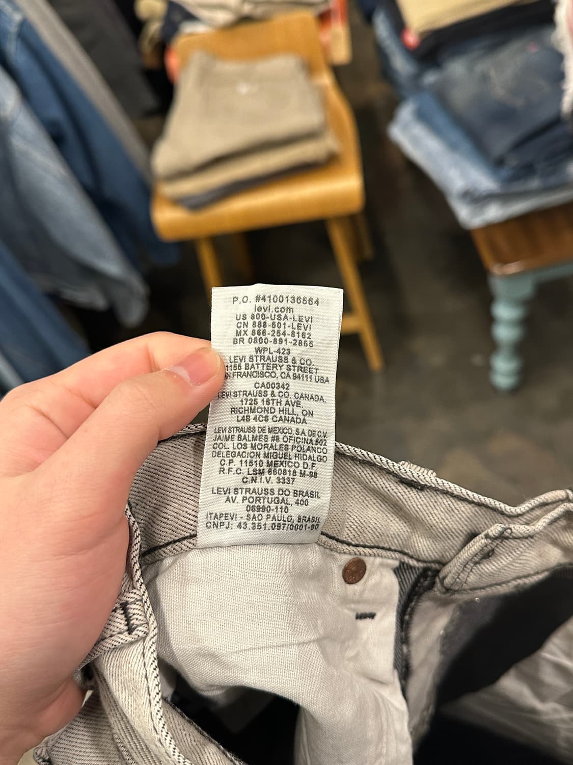 리바이스 501xx W31 L32 상품이미지5